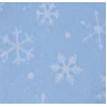 Reflections White Snowflake on Light Blue Wrapping Tissue (20"x30")